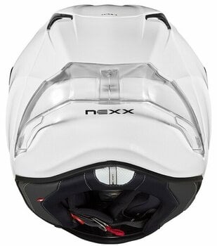 Helmet Nexx X.R3R Plain White M Helmet - 4