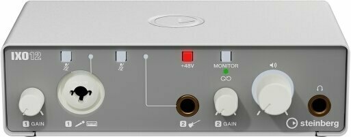 USB audio prevodník - zvuková karta Steinberg IXO12 WH - 2