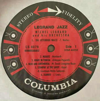 Disque vinyle Michel Legrand - Legrand Jazz (LP) - 2