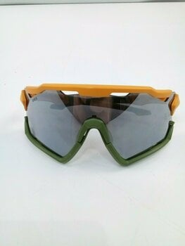 Cycling Glasses UVEX Sportstyle 228 Mustard Olive Mat/Mirror Silver Cycling Glasses (Damaged) - 2
