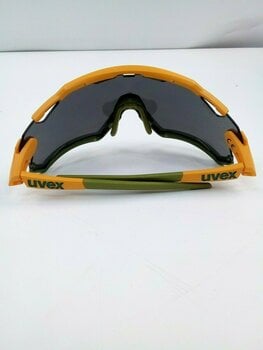 Cycling Glasses UVEX Sportstyle 228 Mustard Olive Mat/Mirror Silver Cycling Glasses (Damaged) - 5
