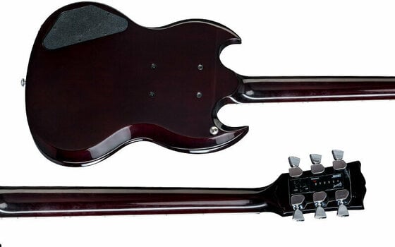 Guitare électrique Gibson SG Standard HP 2018 G Force Hot Pink Fade - 2