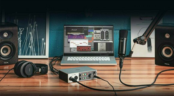 USB audio prevodník - zvuková karta Universal Audio Volt 2 Studio Pack USB audio prevodník - zvuková karta - 2