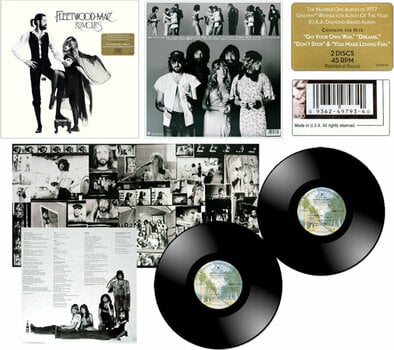 LP Fleetwood Mac - Rumours (180 g) (45 RPM) (Deluxe Edition) (2 LP) - 2