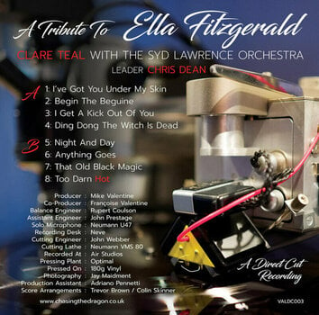 Vinyl Record Clare Teal - A Tribute To Ella Fitzgerald (180 g) (LP) - 2