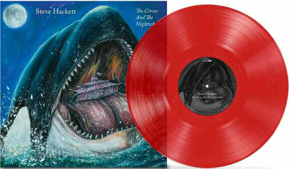 Vinyylilevy Steve Hackett - The Circus And The Nightwhale (Limited Edition) (Red Coloured) (LP) - 2