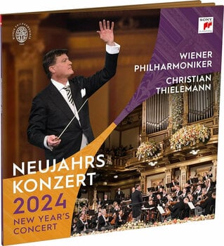 Vinyl Record Christian Thielemann - Wiener Philharmoniker - Neujahrskonzert 2024 (3 LP) - 2