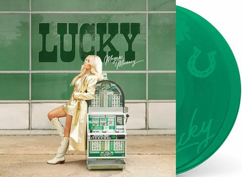 Vinyl Record Megan Moroney - Lucky (Green Coloured) (2 LP) - 2