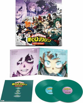 LP deska Yuki Hayashi - My Hero Academia: Season 6 (Green Coloured) (2 LP) - 3
