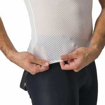 Odzież kolarska / koszulka Castelli Pro Mesh 2.0 Short Sleeve Podkoszulek White S - 5