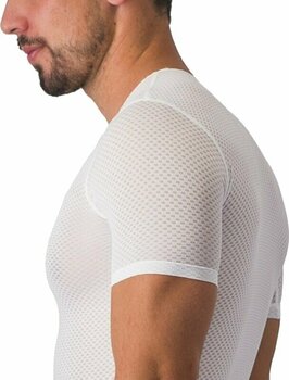 Odzież kolarska / koszulka Castelli Pro Mesh 2.0 Short Sleeve Podkoszulek White S - 6