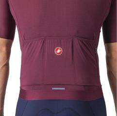 Μπλούζα Ποδηλασίας Castelli Espresso Deep Bordeaux/Silver Moon - 4
