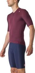 Maillot de ciclismo Castelli Espresso Jersey Deep Bordeaux/Silver Moon 2XL - 2