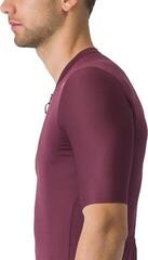Maillot de ciclismo Castelli Espresso Jersey Deep Bordeaux/Silver Moon 2XL - 3