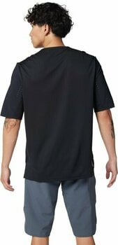 Fietsshirt FOX Defend Short Sleeve Jersey Black L - 4
