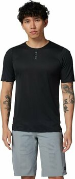 Odzież kolarska / koszulka FOX Flexair Pro Short Sleeve Jersey Black M - 3