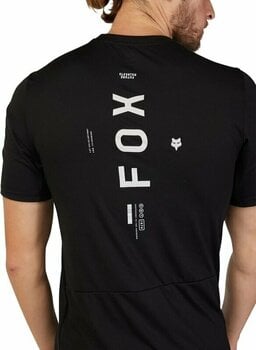 Mez kerékpározáshoz FOX Ranger Alyn Drirelease Short Sleeve Jersey Dzsörzi Black 2XL - 3