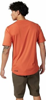 Odzież kolarska / koszulka FOX Ranger Lab Head Short Sleeve Jersey Atomic Orange L - 4