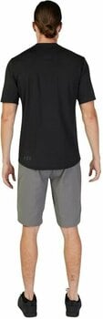 Odzież kolarska / koszulka FOX Ranger Lab Head Short Sleeve Jersey Golf Black L - 5