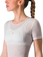Tricou ciclism Castelli Pro Mesh W Short Sleeve White - 2