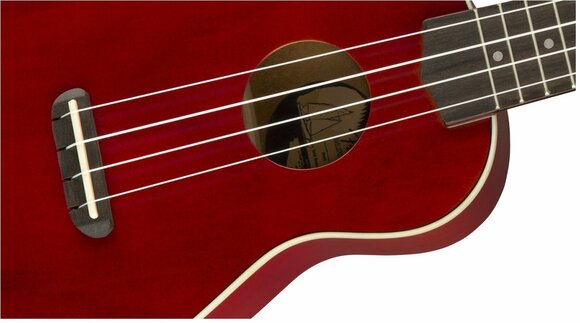 Sopránové ukulele Fender Venice Soprano Ukulele Cherry - 4