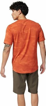 Fietsshirt FOX Ranger TruDri Short Sleeve Jersey Jersey Atomic Orange L - 4