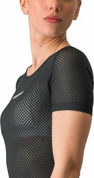 Mez kerékpározáshoz Castelli Pro Mesh W Short Sleeve Trikó Black L - 4