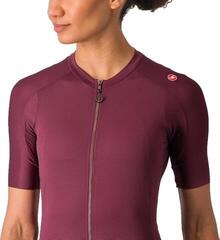 Cykeltrøje Castelli Espresso W Deep Bordeaux/Deep Bordeaux - 3