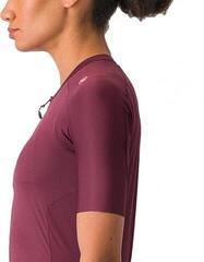 Cykeltrøje Castelli Espresso W Deep Bordeaux/Deep Bordeaux - 4