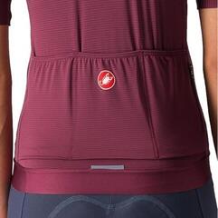 Cykeltrøje Castelli Espresso W Deep Bordeaux/Deep Bordeaux - 6