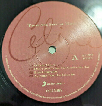 Vinyl Record Celine Dion - These Are Special Times (Reissue) (2 LP) - 2