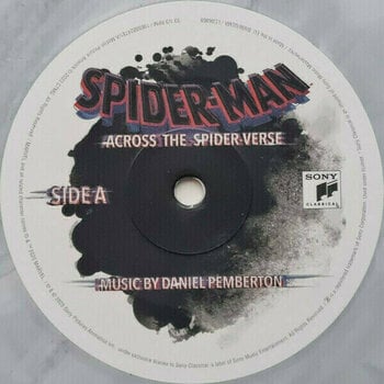 Vinyl Record Daniel Pemberton - Spider-Man: Across The Spider-Verse (Black & White Coloured) (2 LP) - 8