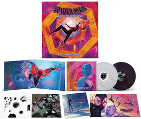 Vinyl Record Original Soundtrack - Spider-Man: Across The Spider-Verse (Daniel Pemberton) (Black & White Coloured) (2 LP) - 1