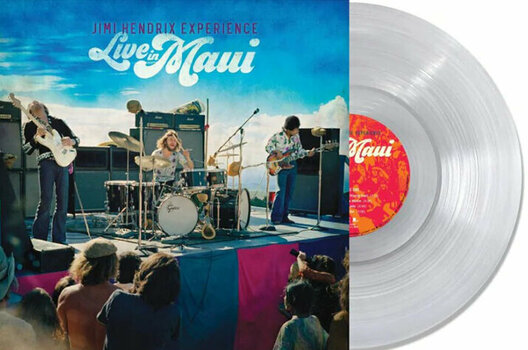 Vinyl Record Jimi Hendrix - Live In Maui (Clear Coloured) (LP) - 2