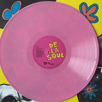 Vinyl Record De La Soul - 3 Feet High And Rising (Reissue) (Magenta Opaque Coloured) (2 LP) - 2