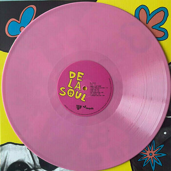 Vinyl Record De La Soul - 3 Feet High And Rising (Reissue) (Magenta Opaque Coloured) (2 LP) - 3