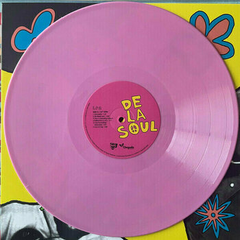 Vinyl Record De La Soul - 3 Feet High And Rising (Reissue) (Magenta Opaque Coloured) (2 LP) - 4