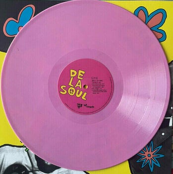 Vinyl Record De La Soul - 3 Feet High And Rising (Reissue) (Magenta Opaque Coloured) (2 LP) - 5