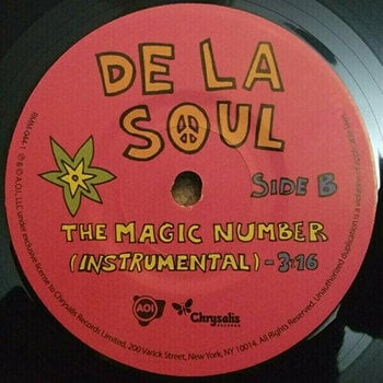 Vinyl Record De La Soul - The Magic Number (Reissue) (7" Vinyl) - 3