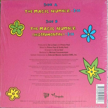 LP deska De La Soul - The Magic Number (Reissue) (7" Vinyl) - 4