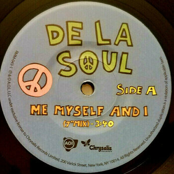 Vinyl Record De La Soul - Me Myself And I (Reissue) (7" Vinyl) - 2