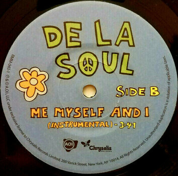 Vinyl Record De La Soul - Me Myself And I (Reissue) (7" Vinyl) - 3