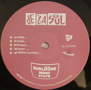 Vinyl Record De La Soul - Buhloone Mind State (Reissue) (LP) - 3