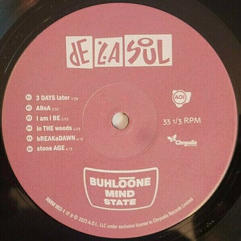 Vinyl Record De La Soul - Buhloone Mind State (Reissue) (LP) - 4