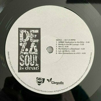 Vinyl Record De La Soul - De La Soul Is Dead (Reissue) (2 LP) - 3