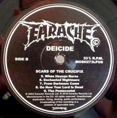 Vinyl Record Deicide - Scars Of The Crucifix (Reissue) (LP) - 2