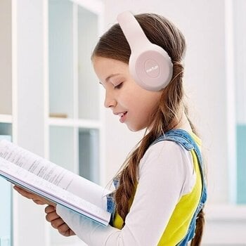 Słuchawki bezprzewodowe On-ear EarFun K2P kid headphones pink Pink - 22