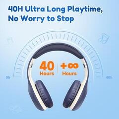 Langattomat On-ear-kuulokkeet EarFun K2L kid headphones blue Blue Langattomat On-ear-kuulokkeet - 6
