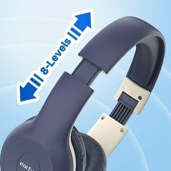 On-ear draadloze koptelefoon EarFun K2L kid headphones blue Blue - 9