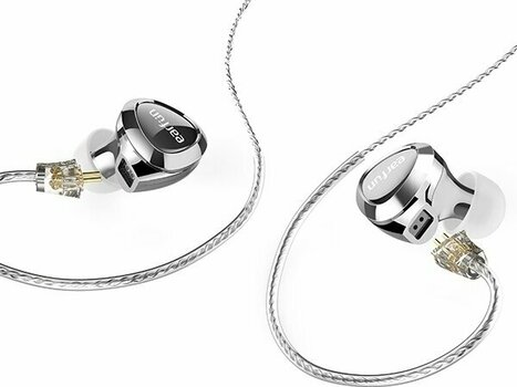 Ухото Loop слушалки EarFun EH100 In-Ear Monitor silver - 3